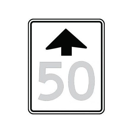 SPEED SIGN 30 In  X 24 In  ENGINEERGRADE FRR20610RA